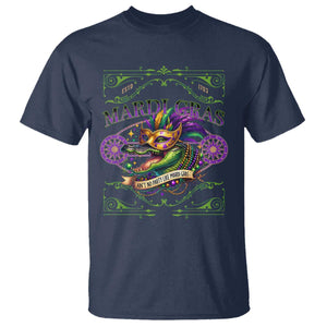 Mardi Gras Crocodile T Shirt Mardigator Alligator Costume Carnival Ain't No Party Like Mardi Gras TS10 Navy Print Your Wear