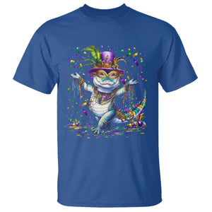 Mardi Gras Crocodile T Shirt Mardigator Alligator Costume Carnival New Orleans Louisiana TS10 Royal Blue Print Your Wear