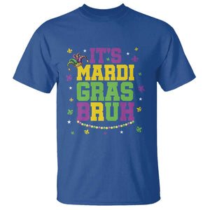 Bruh Mardi Gras T Shirt Funny Fat Tuesday Teens Boys Kids TS10 Royal Blue Print Your Wear