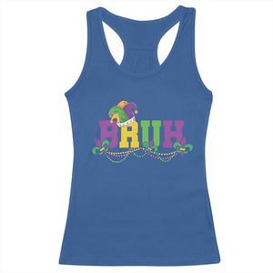 Bruh Mardi Gras Racerback Tank Top Carnival New Orleans Trip Parade Outfit Teens Boys Kids TS10 Royal Blue Print Your Wear