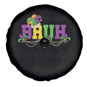 Bruh Mardi Gras Spare Tire Cover Carnival New Orleans Trip Parade Outfit Teens Boys Kids TS10 Print Your Wear