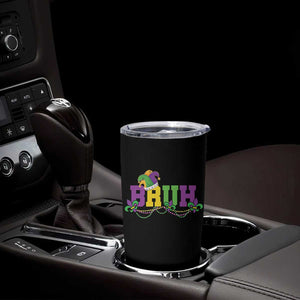 Bruh Mardi Gras Tumbler Cup Carnival New Orleans Trip Parade Outfit Teens Boys Kids TS10 Print Your Wear