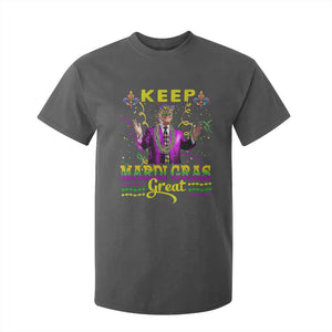 Funny Trump Keep Mardi Gras Great T Shirt For Kid TS10 Dark Heather Print Your Wear
