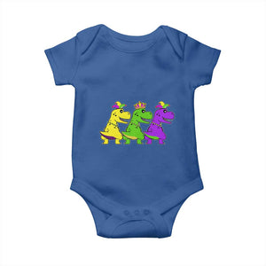 Mardi Gras Baby Onesie Kids Trex Dinos Toddler Boys TS10 Royal Blue Print Your Wear