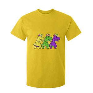 Mardi Gras T Shirt For Kid Kids Trex Dinos Toddler Boys TS10 Daisy Print Your Wear