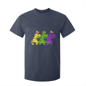 Mardi Gras T Shirt For Kid Kids Trex Dinos Toddler Boys TS10 Navy Print Your Wear