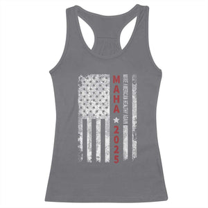 MAHA Make America Healthy Again 2025 Racerback Tank Top Trump RFK Jr Kennedy Medical Freedom USA Flag TS10 Charcoal Print Your Wear