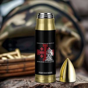 Catholic Knight Templar Crusader Cross Bullet Tumbler Kingdom Of Jerusalem TS10 Print Your Wear