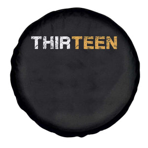 13th Birthday Spare Tire Cover Thirteen Teen 13 Year Old Official Teenager Gifts TS10 Print Your Wear