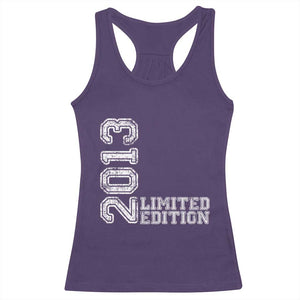 2013 Limited Edition Racerback Tank Top Limited Edition 13th Birthday Boys Girl TS10 Purple Print Your Wear