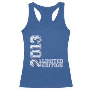 2013 Limited Edition Racerback Tank Top Limited Edition 13th Birthday Boys Girl TS10 Royal Blue Print Your Wear