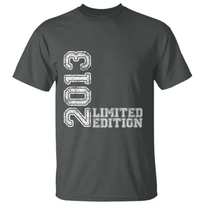 2013 Limited Edition T Shirt Limited Edition 13th Birthday Boys Girl TS10 Dark Heather Print Your Wear