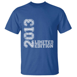 2013 Limited Edition T Shirt Limited Edition 13th Birthday Boys Girl TS10 Royal Blue Print Your Wear