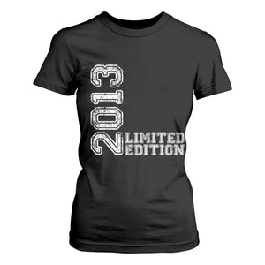 2013 Limited Edition T Shirt For Women Limited Edition 13th Birthday Boys Girl TS10 Black Print Your Wear