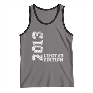 2013 Limited Edition Tank Top Limited Edition 13th Birthday Boys Girl TS10 Deep Heather Black Print Your Wear