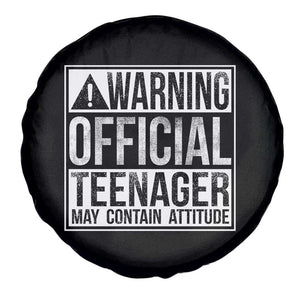 13th Birthday Spare Tire Cover Warning Official Teenager Boy 13yr TS10 Print Your Wear