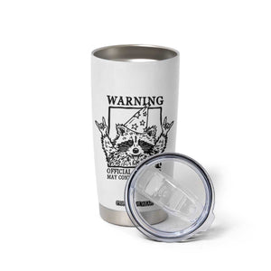 Vintage Raccoon 13th Birthday Tumbler Cup 13 Year Old Official Teenager Gifts TS10 Print Your Wear