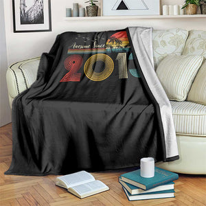 Awesome Since 2013 Throw Blanket 13th Birthday 13 Year Old Son Boy TS10 Print Your Wear