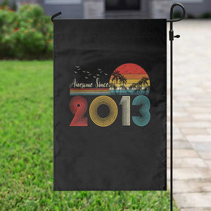 Awesome Since 2013 Garden Flag 13th Birthday 13 Year Old Son Boy TS10 Print Your Wear