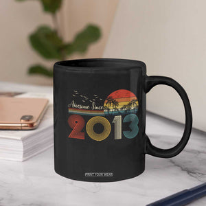 Awesome Since 2013 Coffee Mug 13th Birthday 13 Year Old Son Boy TS10 Print Your Wear