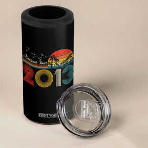 Awesome Since 2013 4 in 1 Can Cooler Tumbler 13th Birthday 13 Year Old Son Boy TS10 Print Your Wear