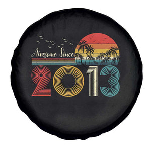 Awesome Since 2013 Spare Tire Cover 13th Birthday 13 Year Old Son Boy TS10 Print Your Wear