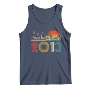 Awesome Since 2013 Tank Top 13th Birthday 13 Year Old Son Boy TS10 Navy Print Your Wear