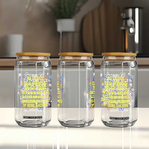 10th Birthday Gifts Glass Can Flowers 10 Years Of Being Awesome 10 Year Old Bday TS10 Print Your Wear