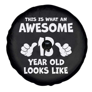 13th Birthday Spare Tire Cover Awesome 14 Year Old Looks Like TS10 Print Your Wear
