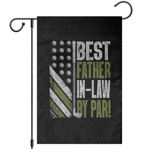 Father In Law Golf Garden Flag Best FIL By Par Fathers Day Gift for Golfers TS10 Black Print Your Wear