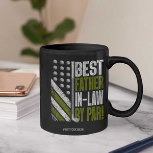 Father In Law Golf Coffee Mug Best FIL By Par Fathers Day Gift for Golfers TS10 Print Your Wear