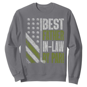 Father In Law Golf Sweatshirt Best FIL By Par Fathers Day Gift for Golfers TS10 Charcoal Print Your Wear