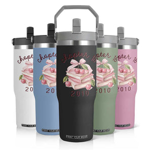 Sweet Chapter 16 Birthday Flip Straw Tumbler Cherry Books 16th Birthday Gifts For Her Book Lover