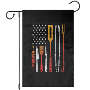 Bbq Smoker Garden Flag Barbecue Chef Smoking Tools Grilling Pit Master USA Flag TS10 Black Print Your Wear