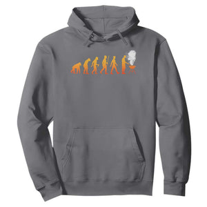 Funny BBQ Hoodie Evolution Of Grill Master Grilling Gifts Meat Smoking TS10 Charcoal Print Your Wear