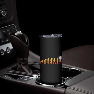 Funny BBQ Skinny Tumbler Evolution Of Grill Master Grilling Gifts Meat Smoking TS10 Print Your Wear