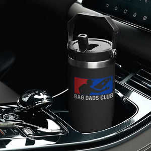 Funny Cornhole Bag Dads Club Flip Straw Tumbler TS10 Print Your Wear