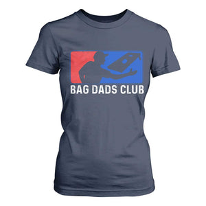 Funny Cornhole Bag Dads Club T Shirt For Women TS10 Navy Print Your Wear