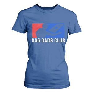 Funny Cornhole Bag Dads Club T Shirt For Women TS10 Royal Blue Print Your Wear
