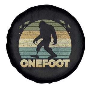 Onefoot Leg Amputee Recovery Spare Tire Cover Retro One Foot Bigfoot TS10 Print Your Wear