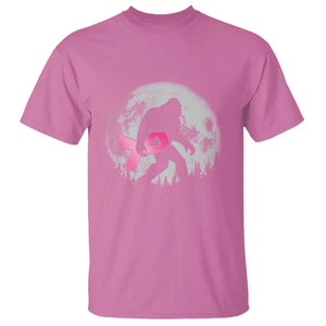 Bigfoot Pink Ribbon Breast Cancer Awareness T Shirt TS10 Azalea Print Your Wear