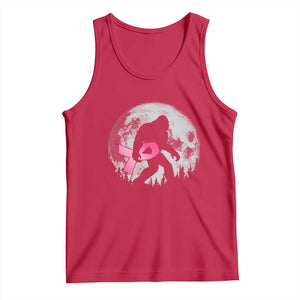Bigfoot Pink Ribbon Breast Cancer Awareness Tank Top TS10 Red Print Your Wear