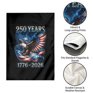 250 Years America Garden Flag Eagle and Flag 250th Anniversary USA Patriotic 1776 2026 TS10 Print Your Wear