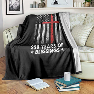 One Nation Under God Throw Blanket USA 250th Anniversary Patriotic Christian One Nation Under God TS10 Print Your Wear