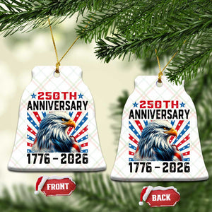 Eagle Flag America 250 Ceramic Ornament 1776-2026 250th Birthday TS10 Print Your Wear