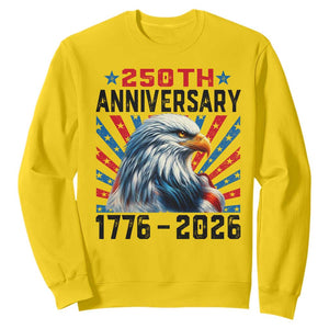 Eagle Flag America 250 Sweatshirt 1776-2026 250th Birthday TS10 Daisy Print Your Wear