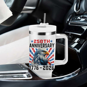 Eagle Flag America 250 Tumbler With Handle 1776-2026 250th Birthday TS10 Print Your Wear