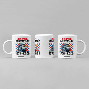 Eagle Flag America 250 Coffee Mug 1776-2026 250th Birthday TS10 Print Your Wear