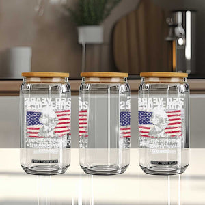 250 Years America Flag Glass Can George Washington 1776 2026 USA 250th Anniversary Patriotic TS10 Print Your Wear