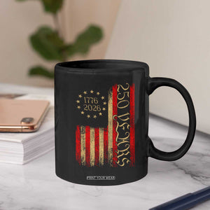 250 Years America Flag Coffee Mug 250th Anniversary USA TS10 Print Your Wear